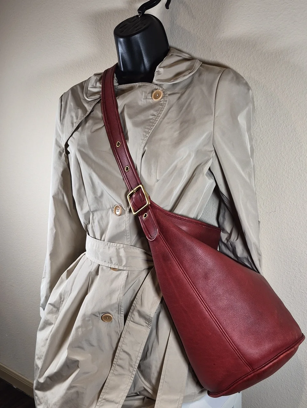 Vintage Coach Duffle Sac #9085